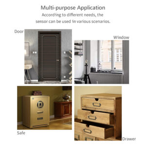 Išmanusis bevielis durų ir langų judesio jutiklis Feelspot FS-DS02W Wifi, Tuya - Image 5