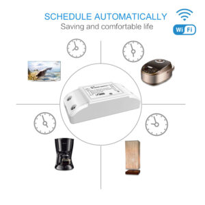 Išmanusis jungiklis – rėlė Feelspot FS-WB01W 10A Wi-Fi, Tuya - Image 6