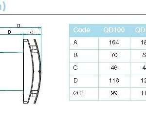 Ištraukimo ventiliatorius Aerauliqa QD - Image 3