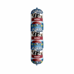 JUKO Salami Beef Dešra šunims (be sojos, 100% natūrali), 1 kg