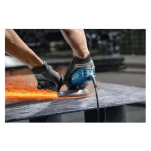 Kampinis šlifuoklis su reguliuojamais sūkiais BOSCH GWS 9-125 S - Image 3