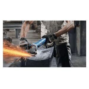 Kampinis šlifuoklis su reguliuojamais sūkiais BOSCH GWS 9-125 S - Image 4