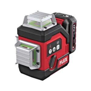Kryžminis lazerinis nivelyras FLEX ALC 3/360-G/R 12V Set - Image 2