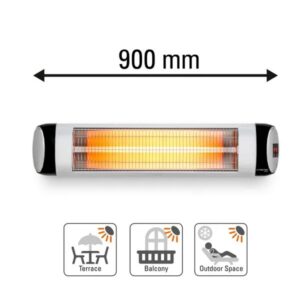 Kvarcinis infraraudonųjų spindulių šildytuvas Trotec IR 2570 S - Image 4