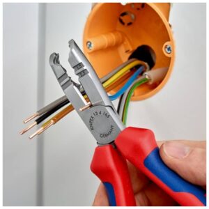 Laidų kirpimo-nužievinimo replės KNIPEX - Image 4