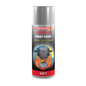 Dažai aliuminio spalvos atsparūs karščiui  400 ml