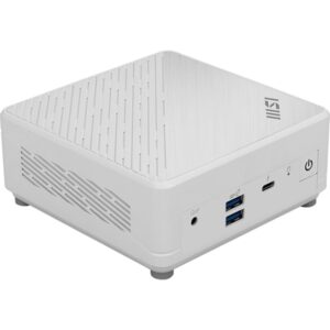Mini desktop PC MSI Cubi 5 1M-441BEU Core 3 / 8GB DDR5 / 512 GB SSD / WiFi 6E + BT 5.3 / 1x2.5Gbps + 1x1Gbps / Windows 11Home - White