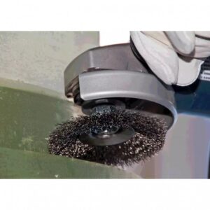 Metalinis šepetys su sriegiu PFERD KBU 12510/M14 ST 0,35 - Image 2