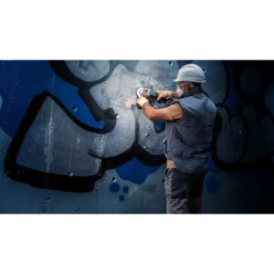 Metalo paviršių valymo diskas BOSCH N377 Metal X-Lock 125mm - Image 5