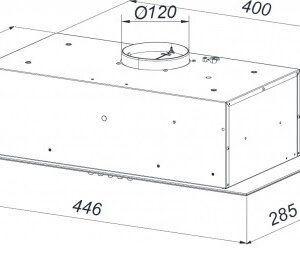 Įmontuojamas gartraukis Schlosser TN45PBBL GLASS - Image 2