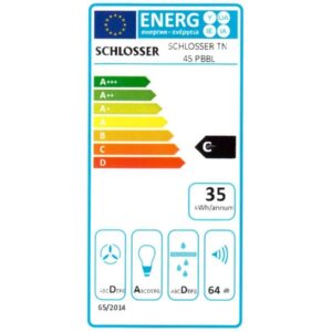 Įmontuojamas gartraukis Schlosser TN45PBBL GLASS - Image 3
