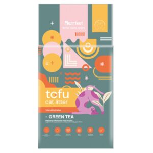Murrfect Green tea tofu kraikas katėms žaliosios arbatos kvapo, 6 l