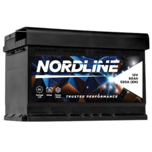 Nordline 60 Ah 12V 520A  akumuliatorius 241x175x175mm