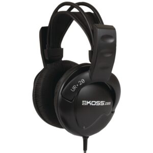Koss | Ausinės DJ Style | UR20 | Wired | On-Ear | Noise canceling | Black