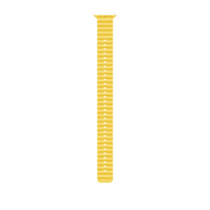 Apple | Ocean Band Extension | 49 | Yellow | Fluoroelastomer | Strap fits 130–200mm wrists - Image 1