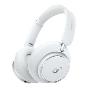 Anker Soundcore | Headphones | Space Q45 | Bluetooth | Over-ear | Microphone | White | Wireless