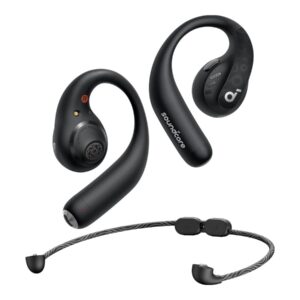 Anker Soundcore | Open-Ear Sport Ausinės | AeroFit Pro | Bluetooth | Open-Ear | Microphone | Wireless | Midnight Black