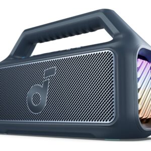 Anker Soundcore Speaker | Boom 2 | 80 W | Waterproof | Bluetooth | Blue | Portable | Wireless connection