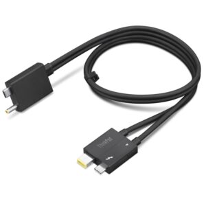 Lenovo | ThinkPad Thunderbolt 4 WorkStation Dock Split Cable | 4X91K16970 | Thunderbolt 4