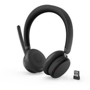 Lenovo Dual-Mode Wireless ANC Ausinės 6550 (USB-A, Teams) | 4XD1S19777 | Built-in microphone | Bluetooth | Black