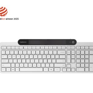 Lenovo 800 Self-Charging Bluetooth Klaviatūra-US English | Klaviatūra | Bluetooth | US English | White