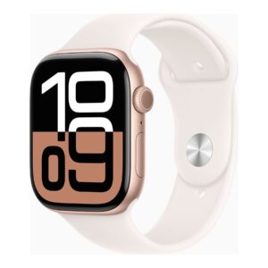 Apple Watch Series 10 | Smart watch | GPS (satellite) | Always-On Retina | Waterproof | Rose Gold - Image 1