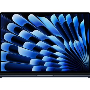 Apple MacBook | Air | Midnight | 15 " | IPS | 2880 x 1864 pixels | Apple M4 | 16 GB | Solid-state drive capacity 512 GB | Apple M4 chip 10-core CPU/10-core GPU | macOS | 802.11ax | Bluetooth version 5.0 | Keyboard language Swedish | Keyboard backlit - Image 1