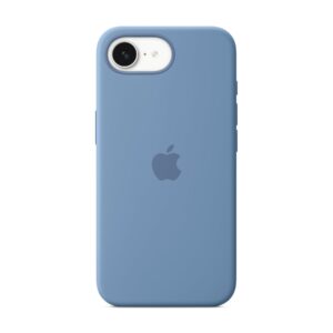 Apple iPhone 16e Silicone Case – Winter Blue | Apple - Image 1