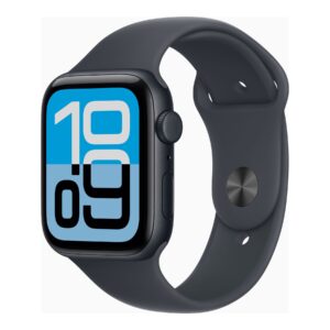 Apple Watch SE 3 GPS + Cellular 44mm Midnight Aluminium Case with Midnight Sport Band - S/M | Apple