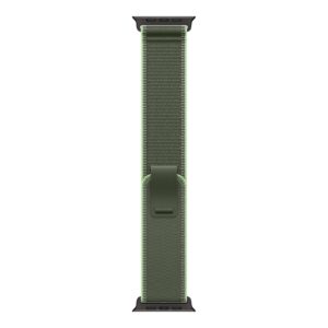 Apple 49mm Green/Neon Trail Loop - S/M - Black Titanium Finish | Apple