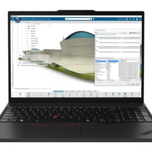 Lenovo ThinkPad P16s G4 AMD | Black | 16 " | IPS | WUXGA | 1920 x 1200 pixels | Anti-glare | AMD Ryzen AI 7 PRO | 350 | 64 GB | SO-DIMM DDR5 | Solid-state drive capacity 1000 GB | AMD Radeon 860M Graphics | Windows 11 Pro | 802.11be | Bluetooth version 5.4 | Klaviatūra language English | Klaviatūra backlit | Warranty 36 month(s) | Battery warranty 12 month(s) - Image 1