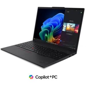 Lenovo Thinkpad T16 G4 AMD | Black | 16 " | IPS | WUXGA | 1920 x 1200 pixels | Anti-glare | AMD Ryzen AI 5 PRO | 340 | 32 GB | SO-DIMM DDR5 | Solid-state drive capacity 512 GB | AMD Radeon 840M Graphics | Windows 11 Pro | 802.11be | Bluetooth version 5.4 | Klaviatūra language English | Klaviatūra backlit | Warranty 36 month(s) | Battery warranty 12 month(s) - Image 1