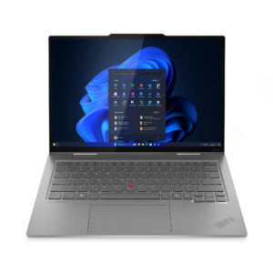 Lenovo | ThinkPad X1 2-in-1 G10 Aura Edition | Grey | 14 " | IPS | Touchscreen | WUXGA | 1920 x 1200 pixels | Anti-glare | Intel Core Ultra 7 | 258V | 32 GB | Soldered LPDDR5x | Solid-state drive capacity 1000 GB | Intel Arc Graphics 140V | Windows 11 Pro | 802.11be | Bluetooth version 5.4 | LTE Upgradable | Klaviatūra language Nordic | Klaviatūra backlit | Warranty 36 month(s) | Battery warranty 12 month(s) - Image 1