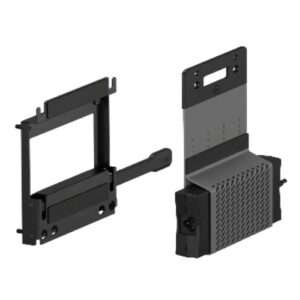 Dell | OptiPlex Micro and Thin Client VESA Mount w/Adapter Bracket | Black