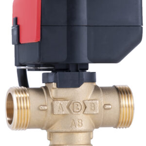 Barberi | Three-way flow distribution valve DN 25 with e-drive