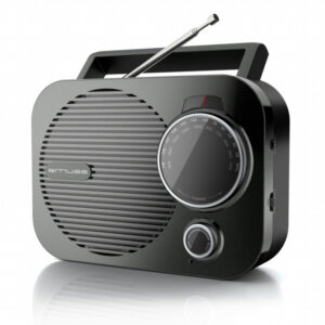 Muse | M-050 R | Portable radio | AUX in | Black