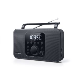 Muse | Radio | M-091R | Alarm function | AUX in | Black