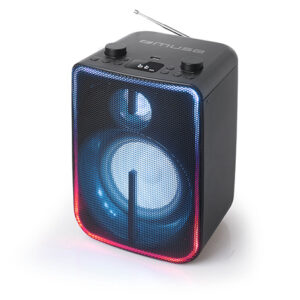 Muse | Bluetooth Party Box Speaker with Battery | M-1802DJ | 60 W | Bluetooth | Black | Wireless connection