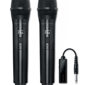 Muse | Pack 2 Wireless Microphones | MC-50 WI | Black