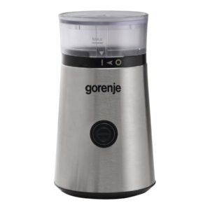 Gorenje | Coffee grinder | SMK150E | 150 W | Coffee beans capacity 60 g | Lid safety switch | Stainless steel