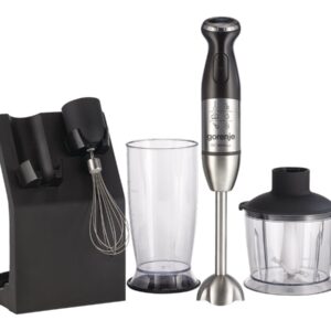 Gorenje | Blender | HBC807QB | Hand Blender | 800 W | Number of speeds Variable | Chopper | Black