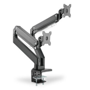 Digitus Desk Mount | DA-90427 | Adjustable Height, Rotate, Tilt, Swivel | 15-35 " | Maximum weight (capacity) 2x15 kg | Black