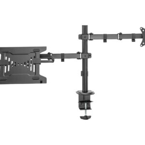 Digitus | Desk Mount | DA-90436 | Tilt, swivel, height adjustment, rotate | Maximum weight (capacity) 9 kg | Black