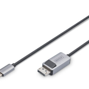 Digitus Bi-directional Adapter Cable | DB-300334-010-S | USB-C to DisplayPort