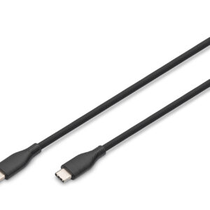 Digitus Silicone connection cable, 0.5 m | AK-300341-005-S | USB-C to USB-C