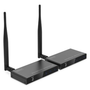 Digitus Wireless HDMI Extender/Splitter Set (100m, 1x4) | DS-55346 | Black