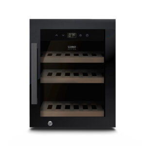Caso | Wine Cooler | WineExclusive 12 | Energy efficiency class G | Bottles capacity 12 | Cooling type Compressor technology | Black