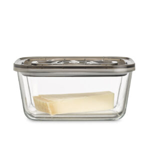 Caso | Glass Vacuum Container with Plastic Lid | VacuBoxx Eco L | Transparent - Image 1