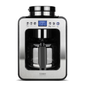 Caso | Design Compact Coffee Maker with Grinder | Pump pressure Not applicable bar | 600 W | Manual | Black/Stainless steel - Image 1