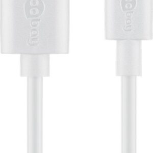 Goobay | Micro USB charging and sync cable | 43837 | USB-A 2.0 to Micro-USB USB 2.0 male (type A) | USB 2.0 micro male (type B)